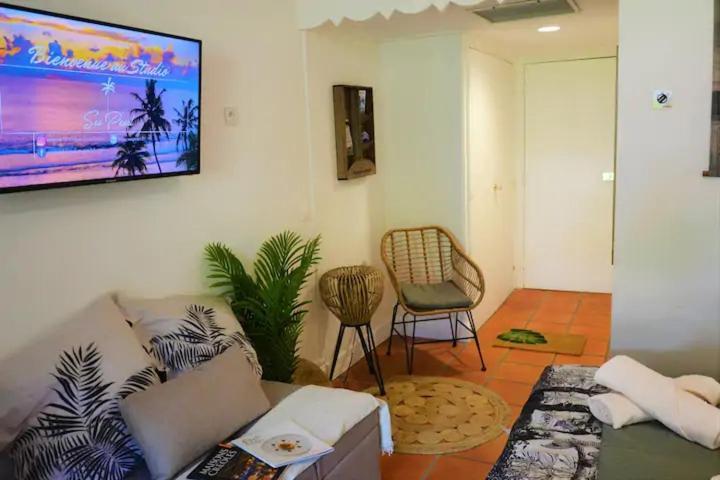 Karibeko : Exceptionnel & Rare : Plage , Piscine, Wifi Prive Сен-Франсуа Экстерьер фото